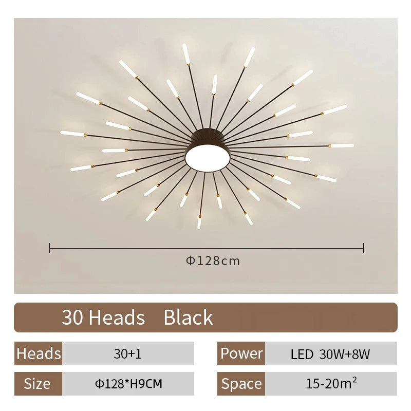 Creative LED Ceiling Lamp Modern Living Room Lights Nordic Home Decor Dining Bedroom Lighting Lustre Indoor Ceiling Pendant Lamp
