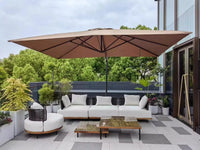 Solid Wood Rattan Sofa Home Leisure Patio Furniture B&B Villa Nordic Sofa Chair Combination Luxury Outdoor Garden Furniture Sets