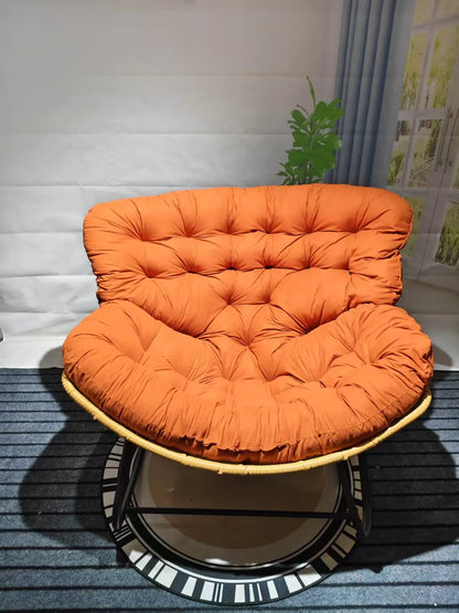 Outdoor Rocking Chair Adult Lazy Sofa Bird Nest Shaped Living Room Balcony Nap Small Apartment Rattan Woven Adul Rocking Chair