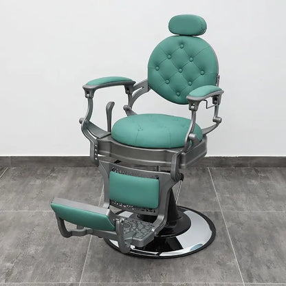 Barber shop chair perm dyeing put down chair oil head men shave beard repair face chair net red hair salon special hair cut seat