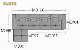Living Room Sofa set furniture real genuine leather sofas recliner couch puff asiento muebles de sala canape L sofa cama
