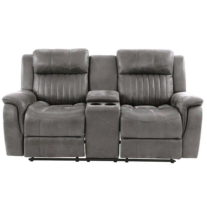 Furniture for Home Cinema Chair Wholesale Manual Motion 3 Seat Reclining Recliner Sofa Couch Living Room