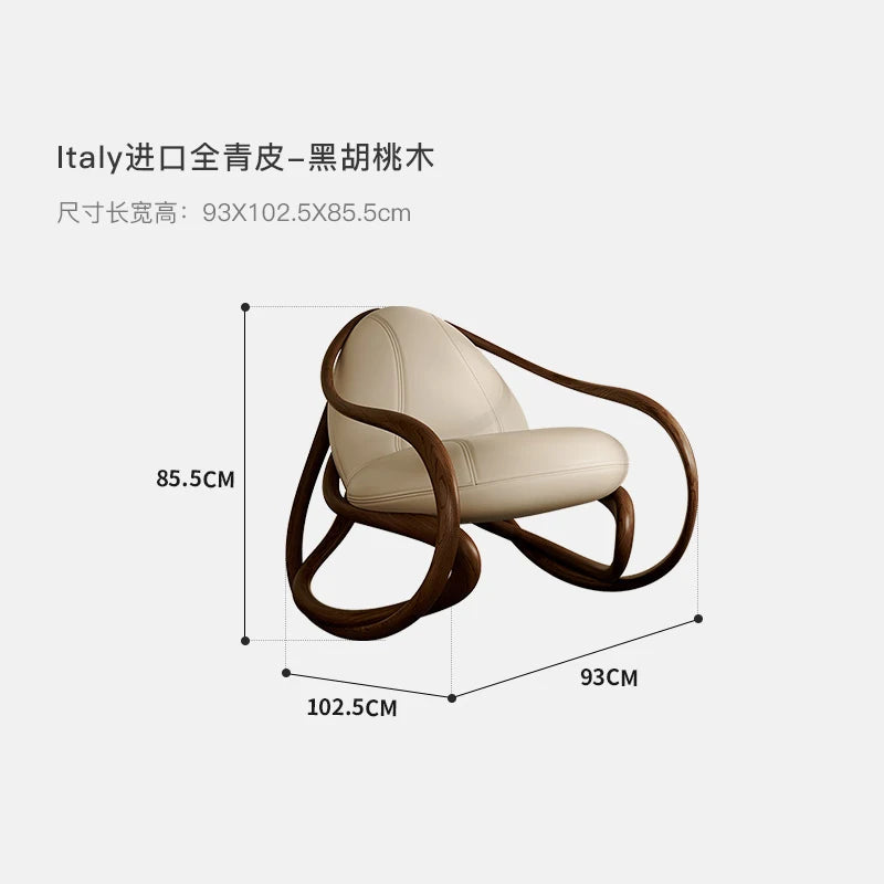 Rocking Arm Living Room Chairs Lounge Gaming Mobile Recliner Luxury Designer Chairs Reading Comfortable Sillon Home Furniture