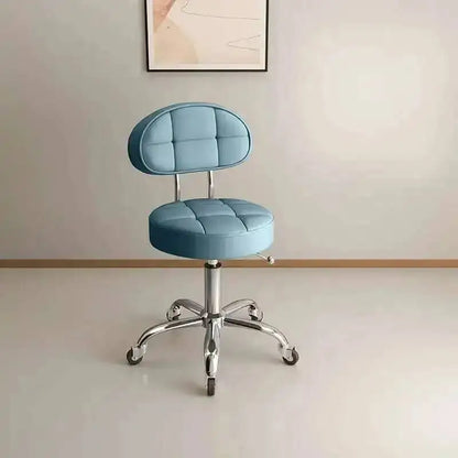 Big work stool hair cutting chair rotating lifting round stool pulley hair salon special beauty stool