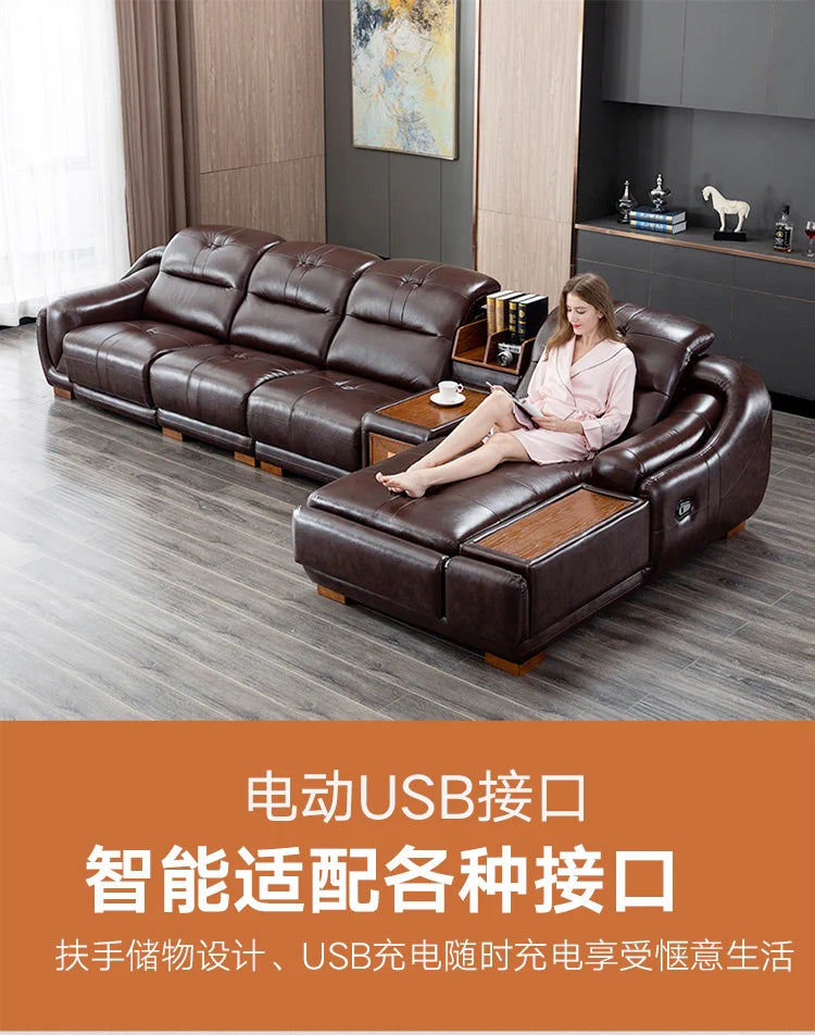 Extendeble Recliner Sofas Storage Luxury Electric Comfortable Sofas Cinema Bedrooms Sillas Para Sala De Estar Home Accessories