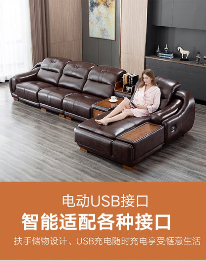 Extendeble Recliner Sofas Storage Luxury Electric Comfortable Sofas Cinema Bedrooms Sillas Para Sala De Estar Home Accessories
