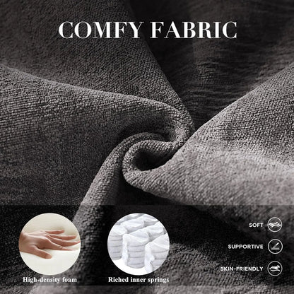 Swivel Accent Chair, Living Room Chair Upholstered 360° Swivel Chair Modern Reading Armchair for Bedroom/Office/Nursery,