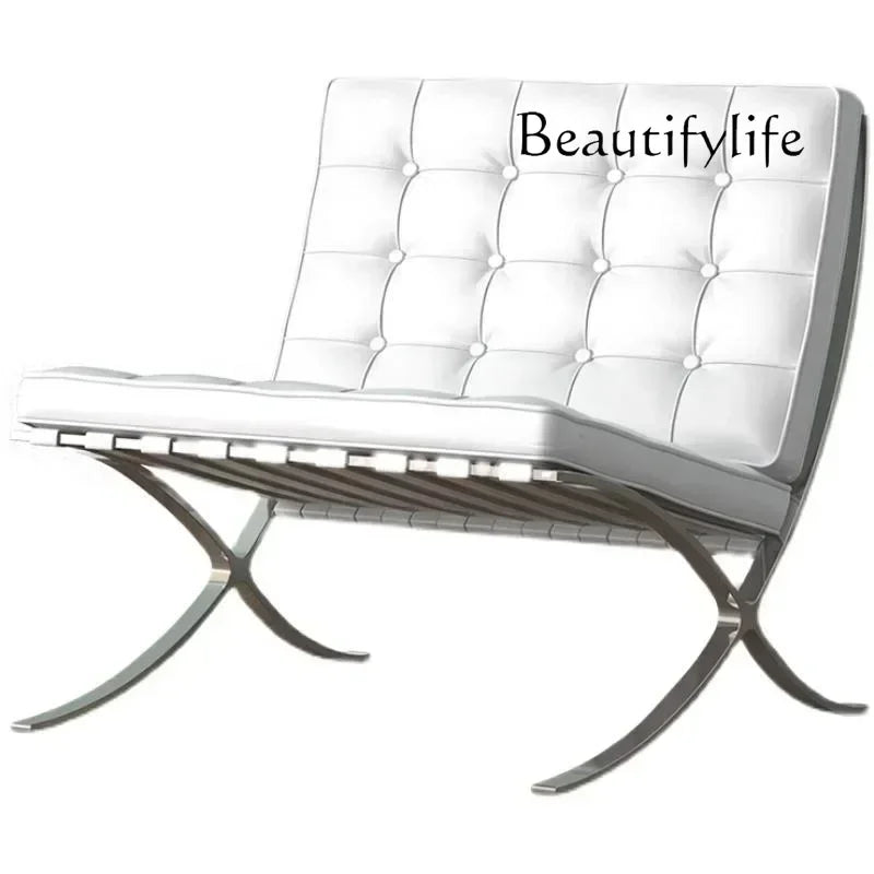 Barcelona Chair Nordic Single Sofa Italian Designer Seat Personality Lounge Chair Lounge Chair Retro Chairs designer