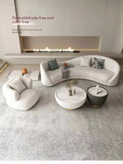 Funky Europe Living Room Sofas Service Minimalist Background Luxury Office Sofa Relaxing Elegant Modern Divano Salon Furniture