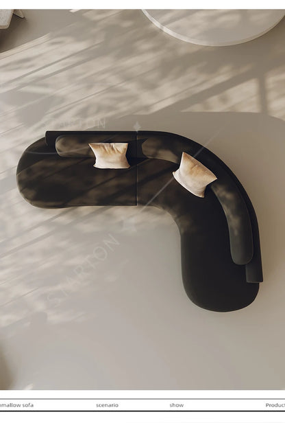 White Minimalist Comfortable Large Size Living Room Sofas Terrace Furniture