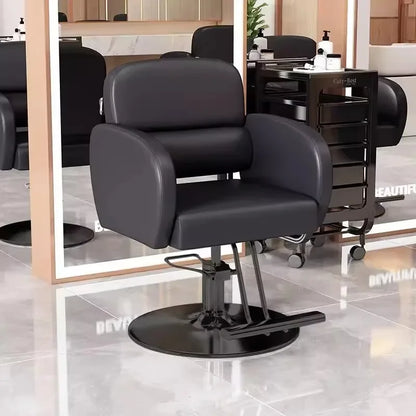 Classic Fashion Barber Chairs Simple Exquisite Trendy Premium Salon Chairs Beauty Modern Bancos Con Ruedas Salon Furniture