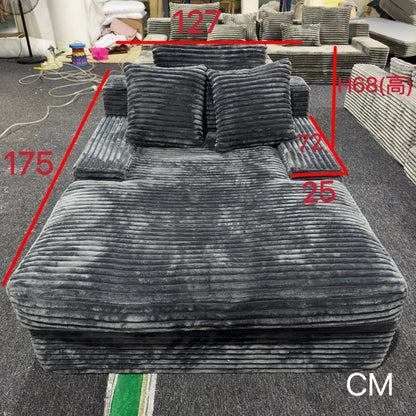 Wholesale Modern Living Room Furniture L-Shaped Sofa Compression Sofa Bed Combination Foam Sofa Compression
