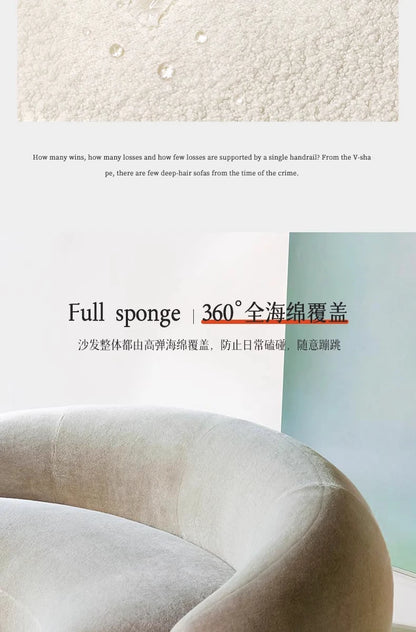 Cashew sofa Nordic light luxury modern simple living room fabric sofa combination straight row sofa
