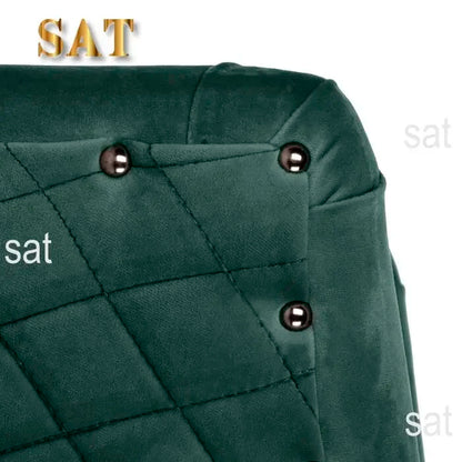 For High Quality Modern Golden Stainless Steel Velvet Fabric Single Sofa High Back Sofa Chair for Home Hotel Furniture