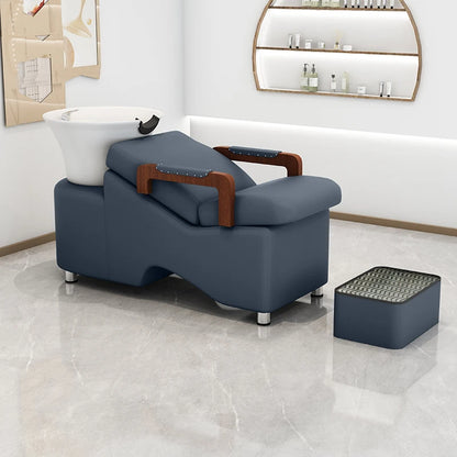 Luxury Premium Shampoo Chair Minimalist Simple Shampoo Chairs Moveis Para Salão De Beleza Baratos Cabeleireiro Salon Furniture