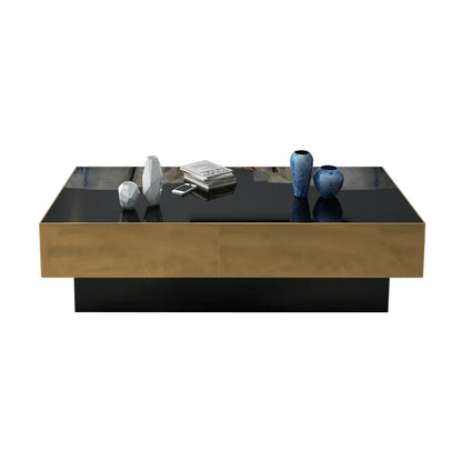Large and small apartment light luxury marble living room square Italian minimalist coffee table   FT