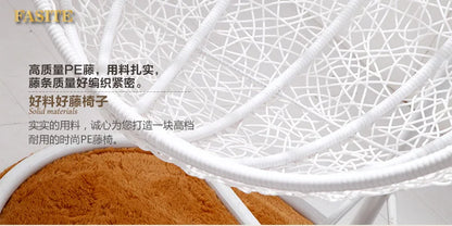 Swing Hanging Chair Hammock Indoor Balcony Bird's Nest Hanging Basket Rattan Chair Reclining Chair, Rocking Chair