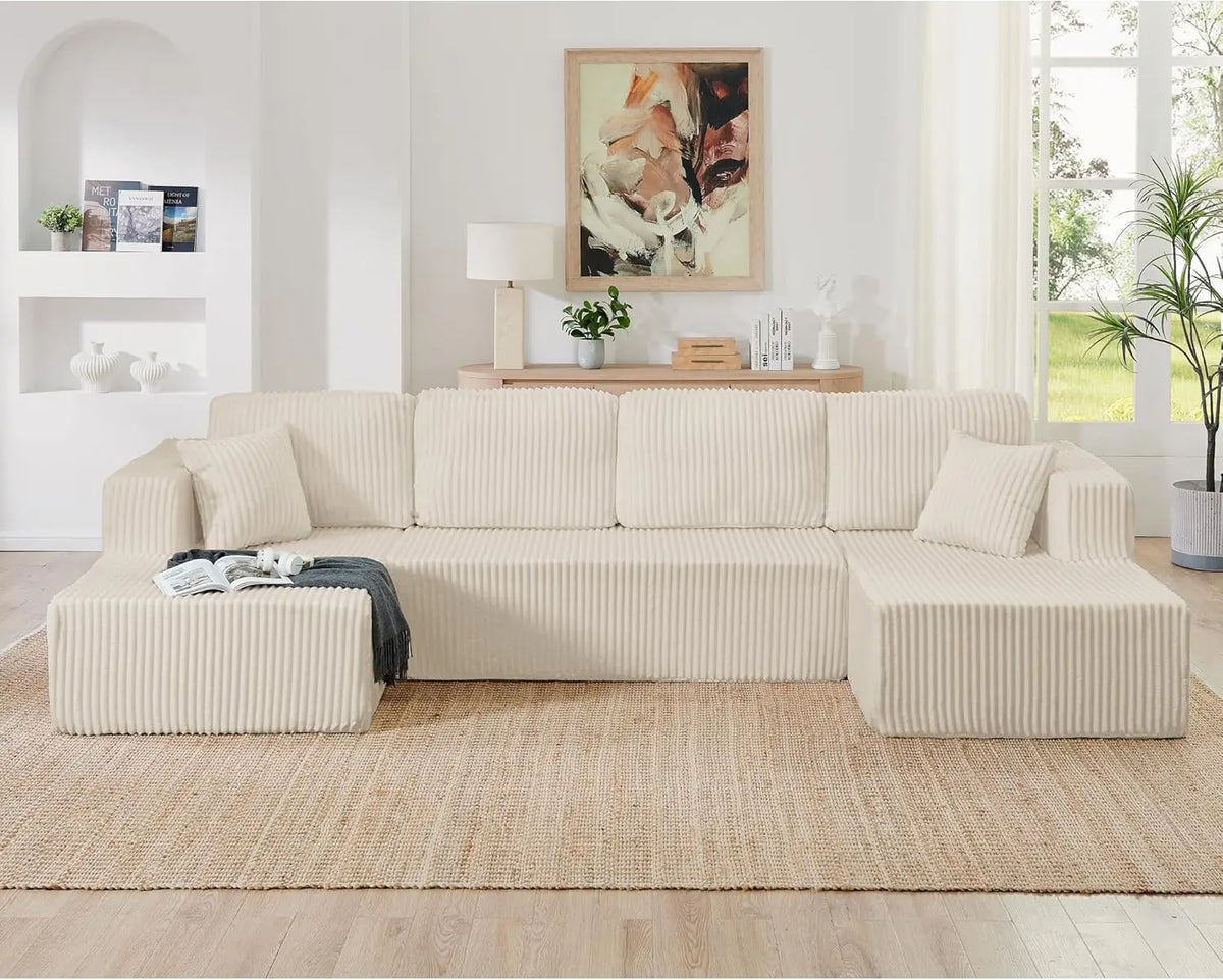 Modular Sectional Sofa Cloud Sectional Couch, 107
