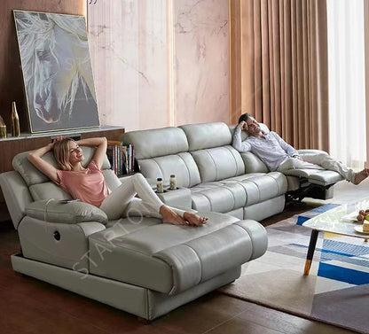 Living Room Sofa Charging Port Bluetooth Speaker Sofa With USB