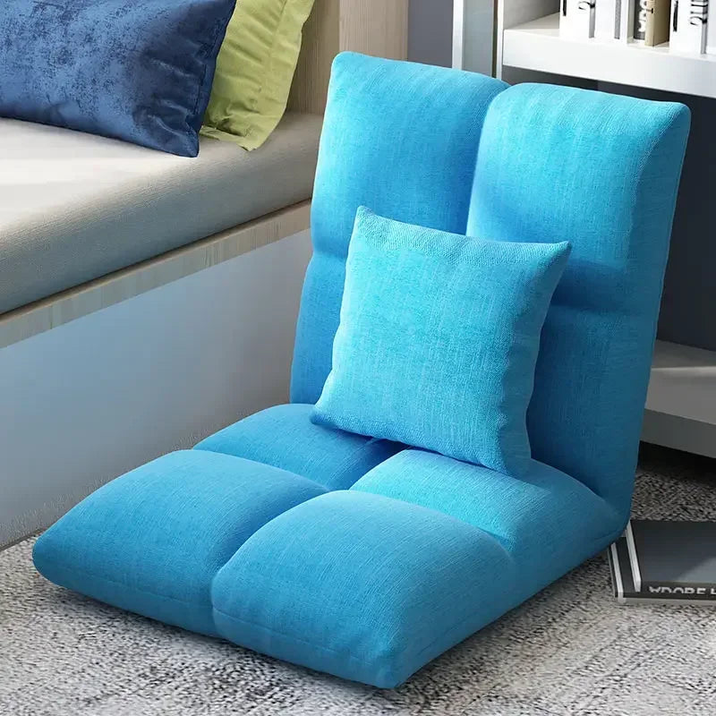 Floating Window Chair Lazy Person Sofa Single Person Tatami Bedroom Balcony Dormitory Small Bed Backrest Chair Folding