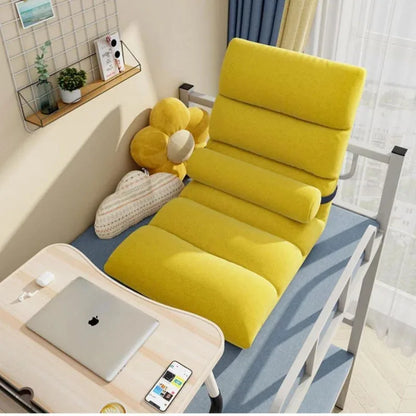 Folding Backrest Chair, Lazy Sofa, Bedroom, Dormitory, Single Seat Cushion, Bed Backrest, Bay Window, Balcony Tatami
