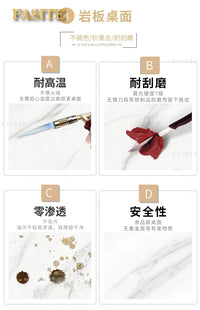 Linlamim Fabric Sofa Set Furniture Living Room Sofa Set with Desk and Stools / Big U Shape Cloth Couch Sofas for Home Furniture