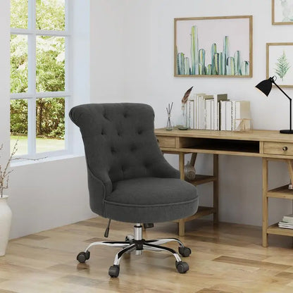 Ergonomic Office Chair with Adjustable Height, Comfortable Seat and Lumbar Support for Home and Office Use