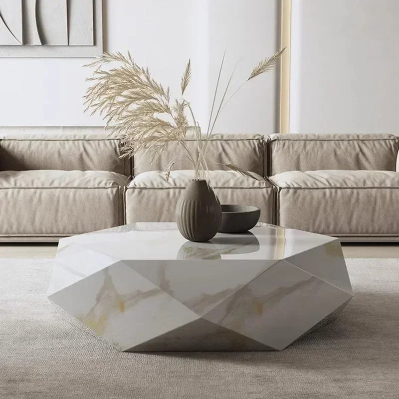 Unique Living Room Coffee Table Modern White Platform Coffee Table Home Bowl Topper Italian Marble Top Economical