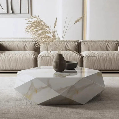 Unique Living Room Coffee Table Modern White Platform Coffee Table Home Bowl Topper Italian Marble Top Economical