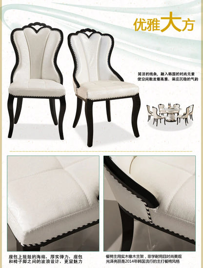 Side Round Dining Table Console Center Luxury Lounge Portable Dining Table Service Bistro Mesas De Jantar Living Room Furniture