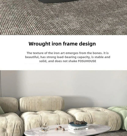 Bright Oval Coffee Tables for Tea Room Italian Rock Slab Easy To Clean Side Table Luxury Tables for Living Room a