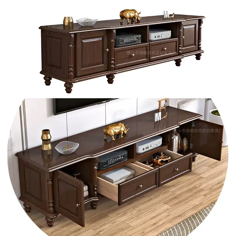 American sofa apartment small apartment living room sofa American solid wood