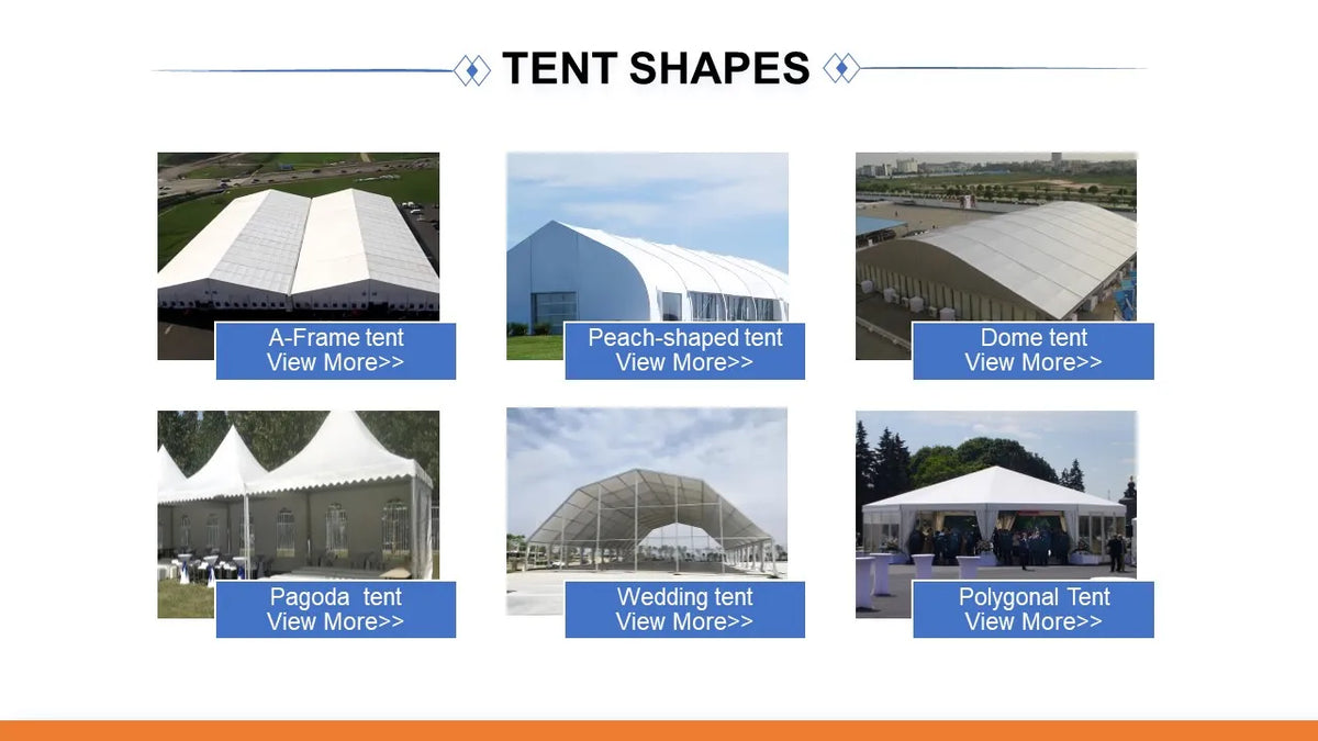 500 People Outdoor Tent Aluminum Frame Heavy Duty Commercial Large Luxury White Marquee Wedding Party Structure Tents for Event
