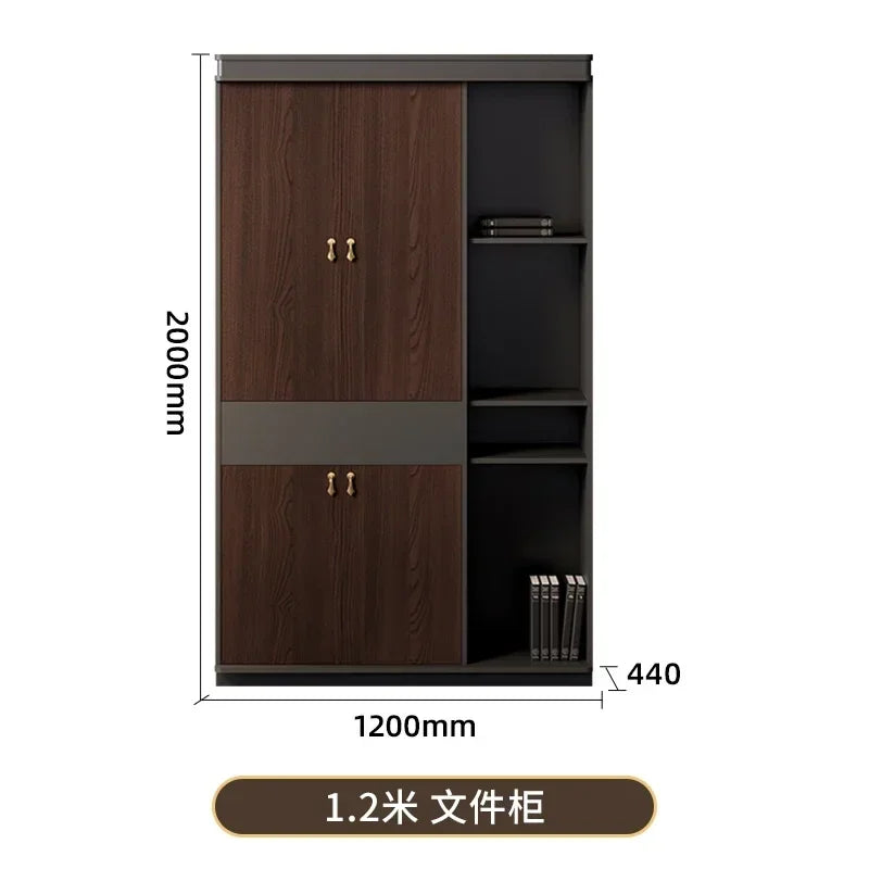 Filing Cabinet Luxury Large Computer Tables Modern Minimalist Executive Manager President Table Office Combination Furniture