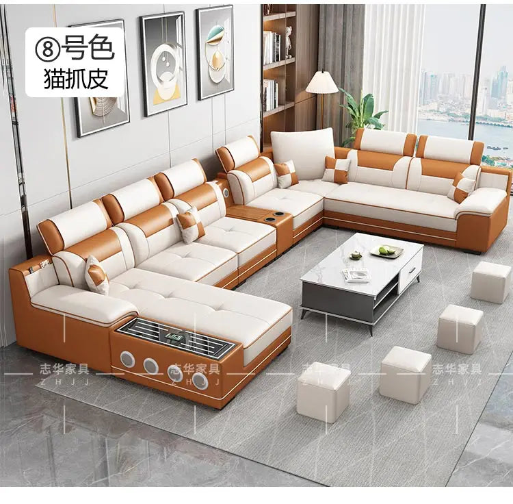 Seater Modern Sofa Ajustable Luxury Sectional Multifunctional Reclining Sofa Cushion Lazy Meubles De Maison Salon Furnitures