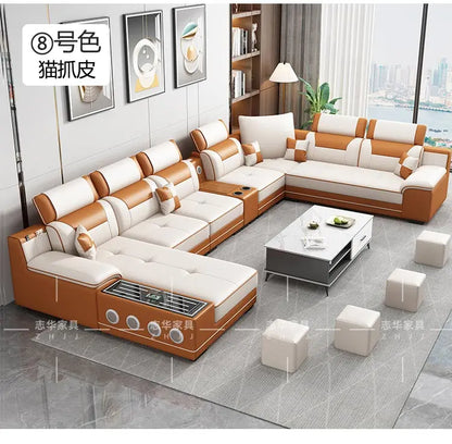 Seater Modern Sofa Ajustable Luxury Sectional Multifunctional Reclining Sofa Cushion Lazy Meubles De Maison Salon Furnitures