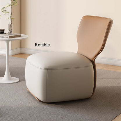 Single Sofa Chair Cream Wind Lazy Sofa Backrest Small Chair Living Room Balcony Leisure Chair Luxury Modern Sofa Furniture