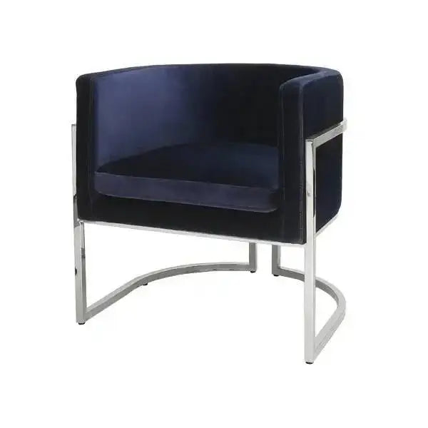 VIP7 Chinese Style Simple Stainless Steel Velvet Dining Chair Luxury Hotel Restaurant Villa Armrest Dining Chair