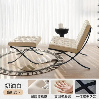 Light Luxury Nordic Chair Single Relax Designer Unique Living Room Chairs High Quality Camping Salon Fishing Muebles Furniture