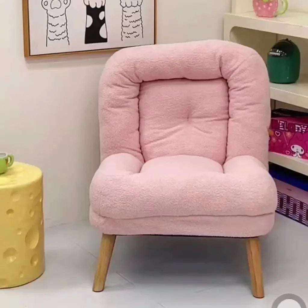 Sofa reclining small sofa single nap leisure chair bedroom reading recliner household simple lazy sofa