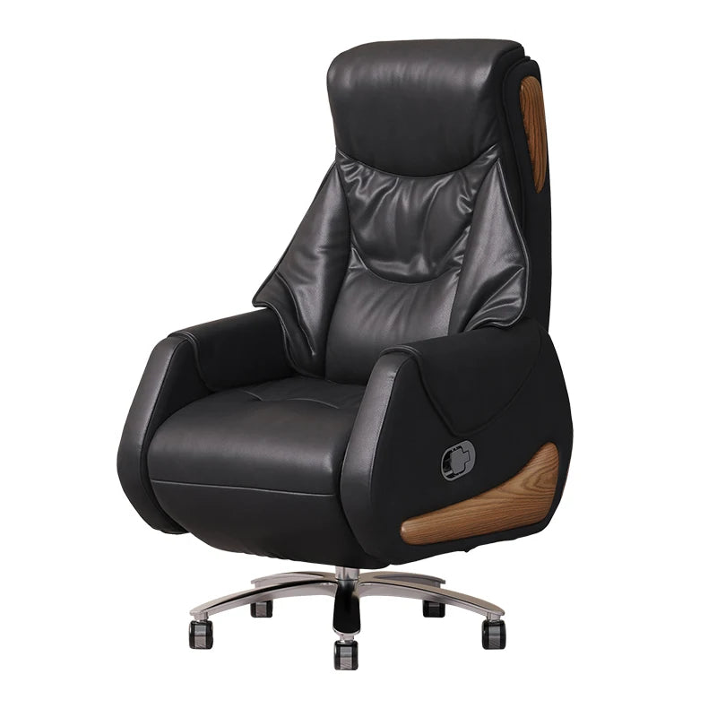 Leather Gaming Chair Meditation Modern Comfortable Office Cute Living Room Chair Durable Elastic Sillas De Oficina Furniture