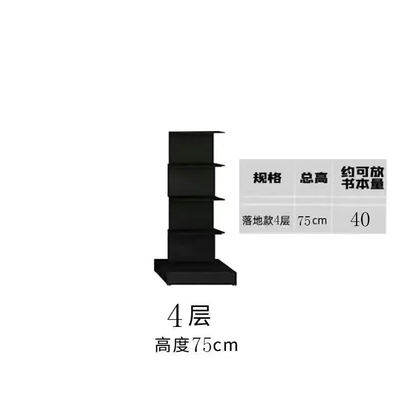 Corner Bookcase Bookends Modern Industrial Ladder Bedside Bookcase Bedroom Desktop Estanteria Habitacion Cute Furniture