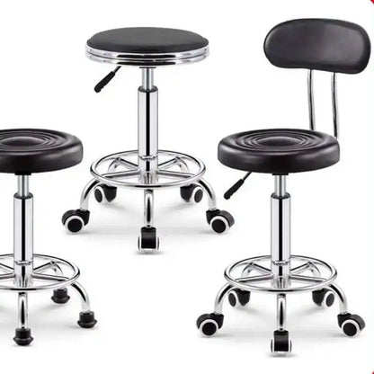 Vintage Bar Chairs Accent Modern Barber Adjustable Office Counter Bar Chairs Nordic High Taburete Silla Furniture YN50BC