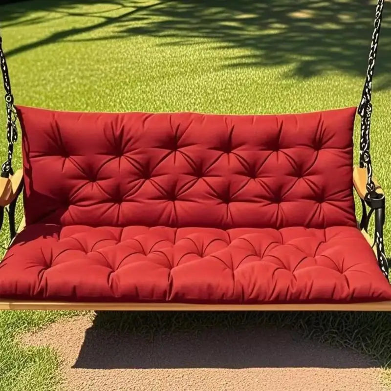 Comfort Focused Swing Swing Cushion Waterproofie Swing Cushions 60x40Inch Thicked Cotton Filling Slip Proof Base
