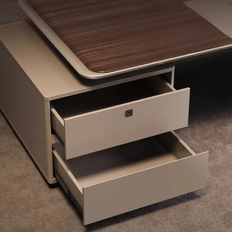 Multi-functional design Boss CEO Desk High end modern luxury Computer desk office table escritorios de computadora furniture