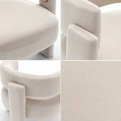 Luxury cream style new Chinese office simple integration super soft negotiation guest sofa chair leisure single chair