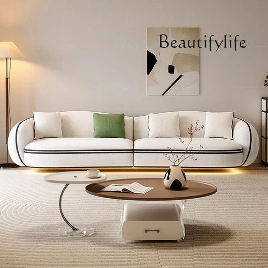 Y White Cloud Living Room Sofas Nordic Air Single Modern Outdoor Sofa Replica Bedroom Designer Balcony Muebles Salon Furniture