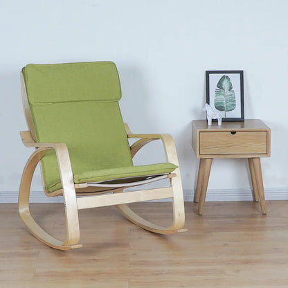 Rocking Chair Lazy Sofa Balcony Chair Leisure Chair Pregnant Woman Recliner Adult Home Armchair Small Apartment Home Furniture
