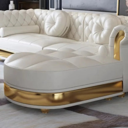 Stylish Modern Luxury Reclining Sofa Perfect Corner Couch Chic Living Room Relaxation Elegance Deserve Canape Salon Decoration