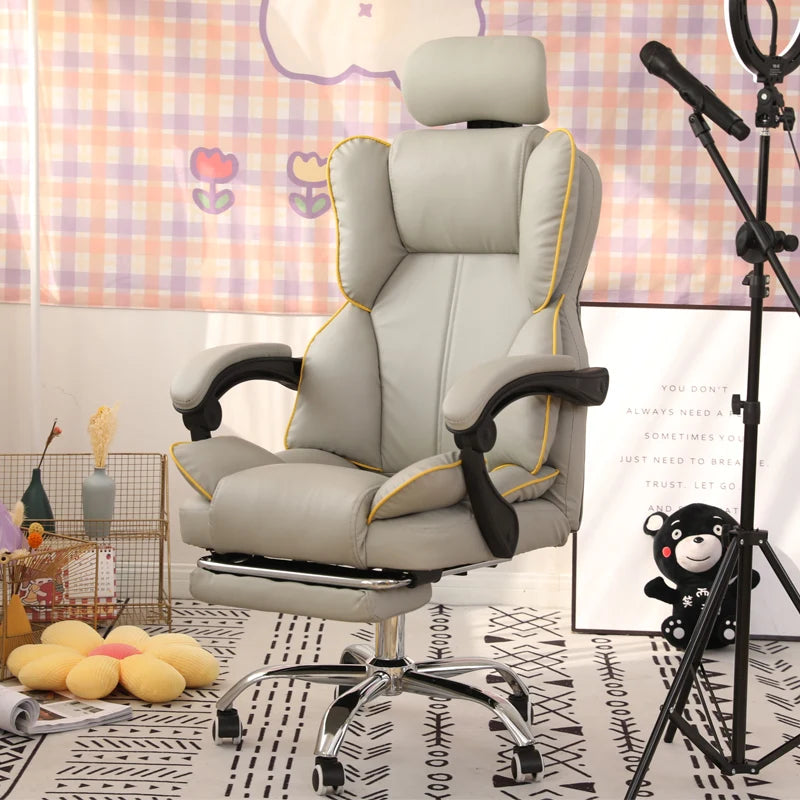 New Gaming Chair with Footrest Lift Up Game Chair High Quality Ergonomic Chair Home Furniture office computer chair gamer chair